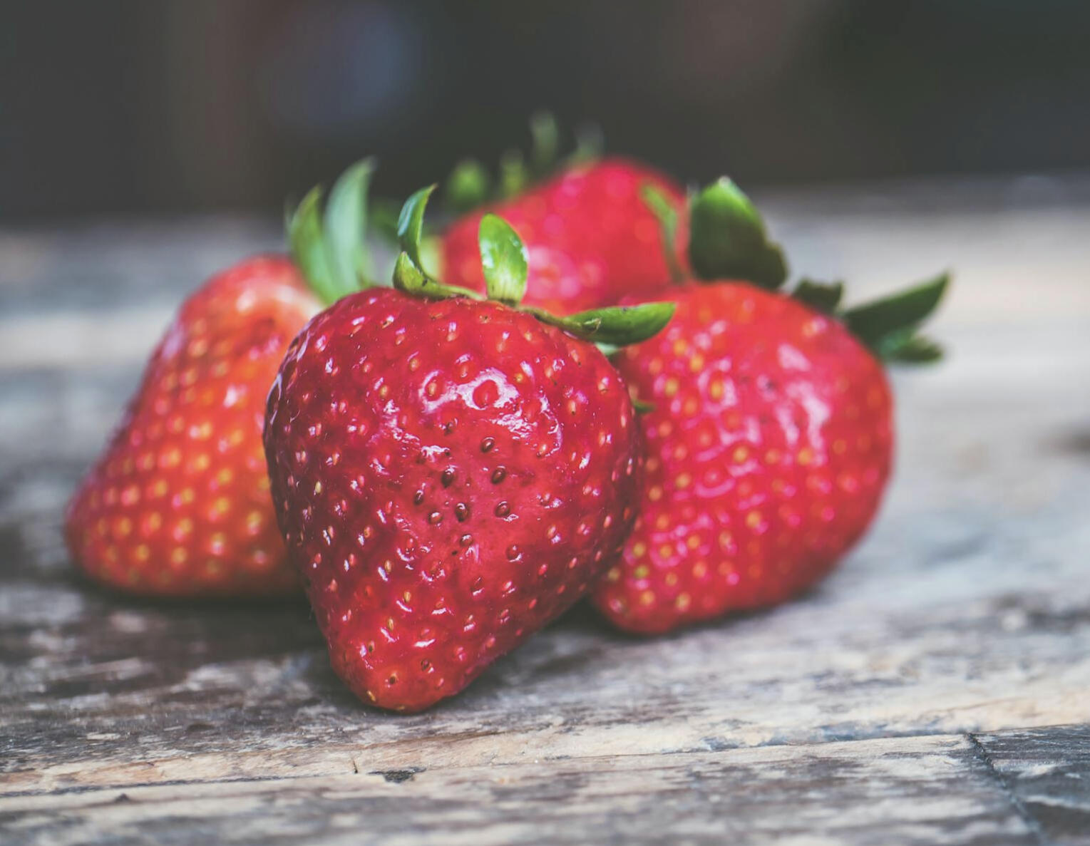 Photo by Jessica Lewis 🦋 thepaintedsquare: https://www.pexels.com/photo/shallow-focus-photo-of-strawberries-on-gray-wooden-surface-583840/
